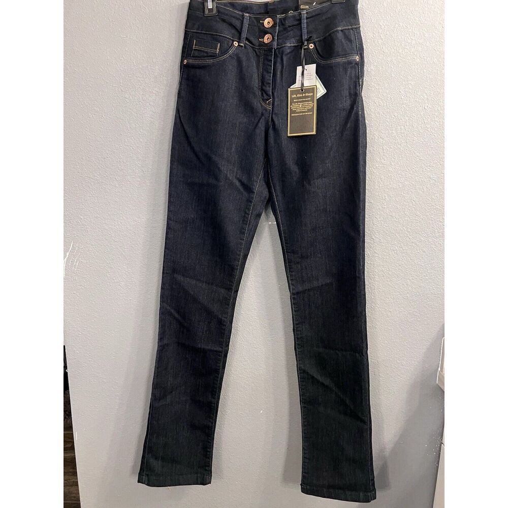 NWT Next Lift & Shape Skinny Blue Indigo Jeans Size 12XL